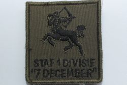 Staf 1e Divisie '7 December'